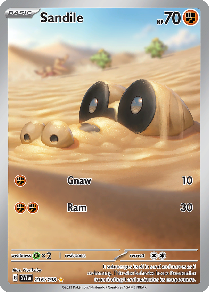 Sandile - Scarlet & Violet #216