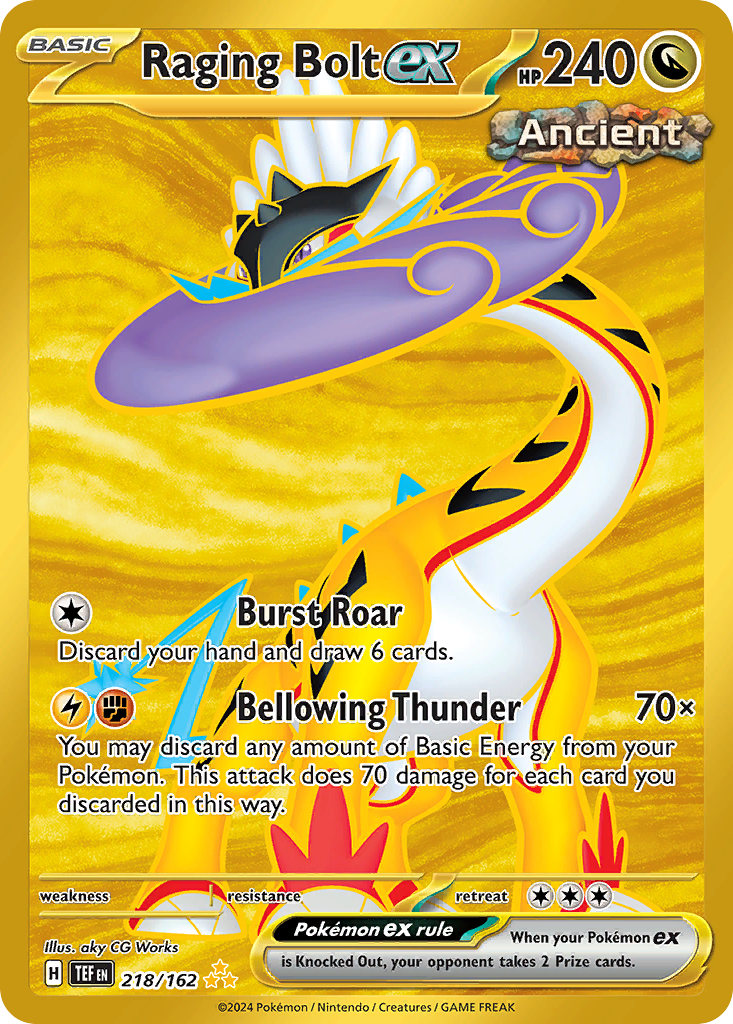 Raging Bolt ex - Temporal Forces #218
