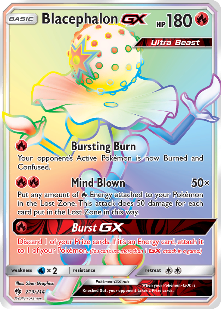 Blacephalon-GX - Lost Thunder #219