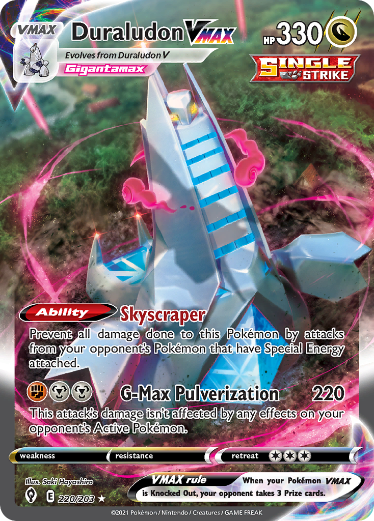 Duraludon VMAX - Evolving Skies #220