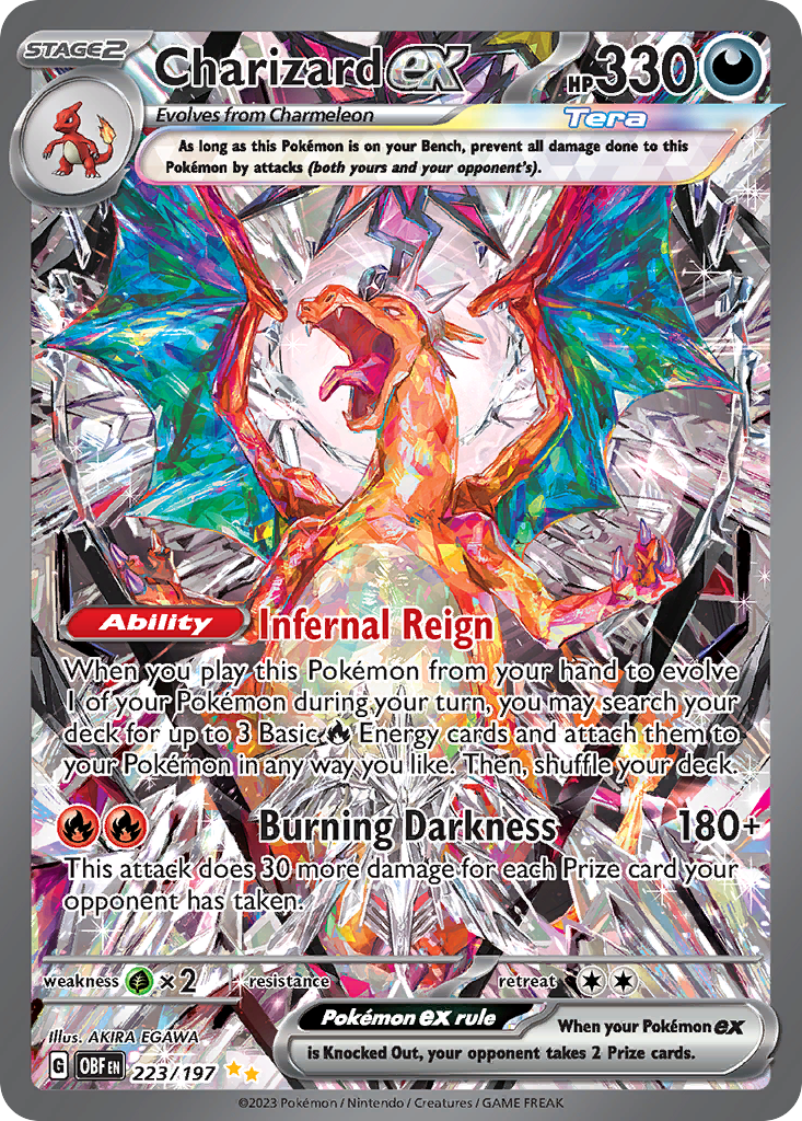 Charizard ex - Obsidian Flames #223