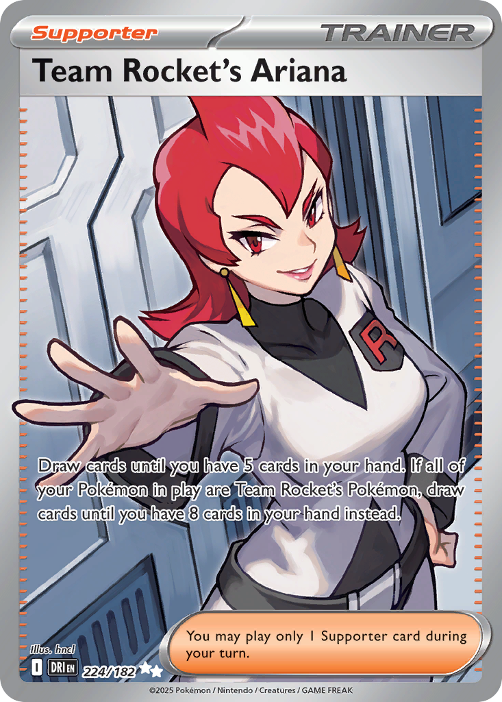 Team Rocket's Ariana - Destined Rivals #224