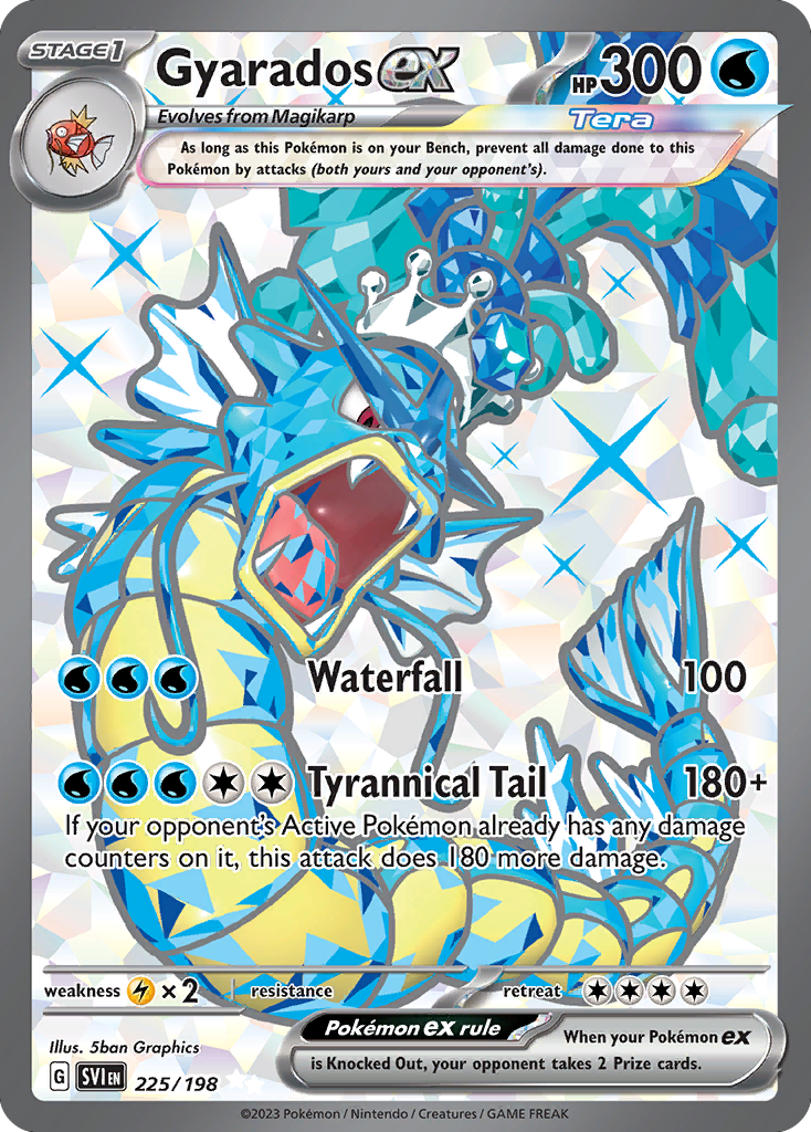 Gyarados ex - Scarlet & Violet #225