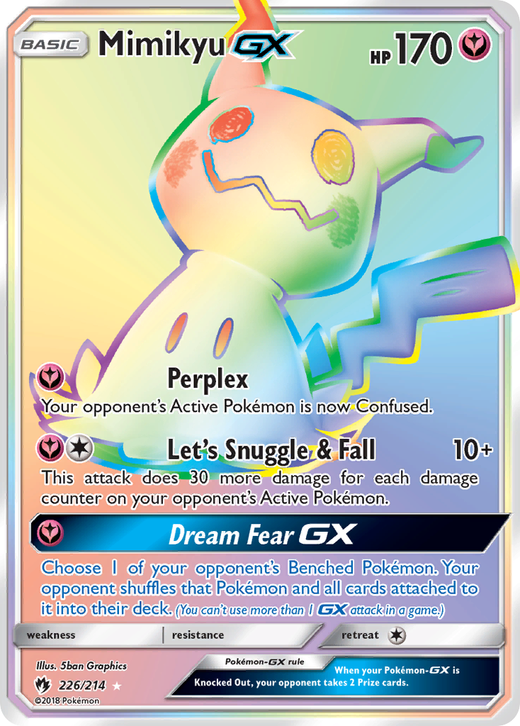 Mimikyu-GX - Lost Thunder #226