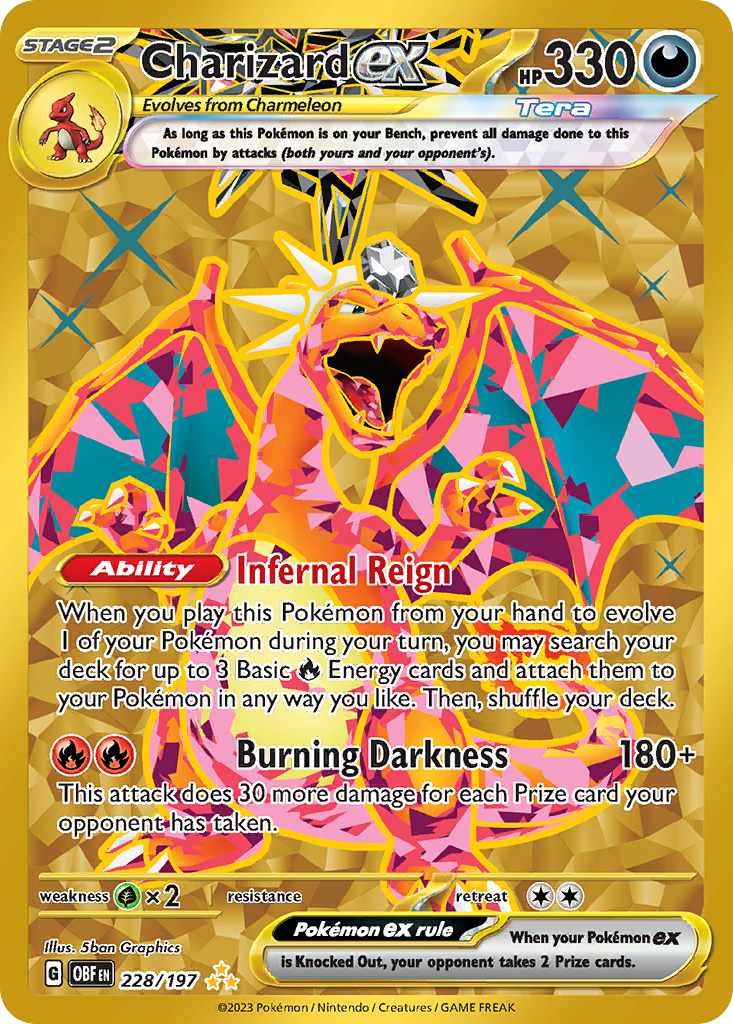 Charizard ex - Obsidian Flames #228
