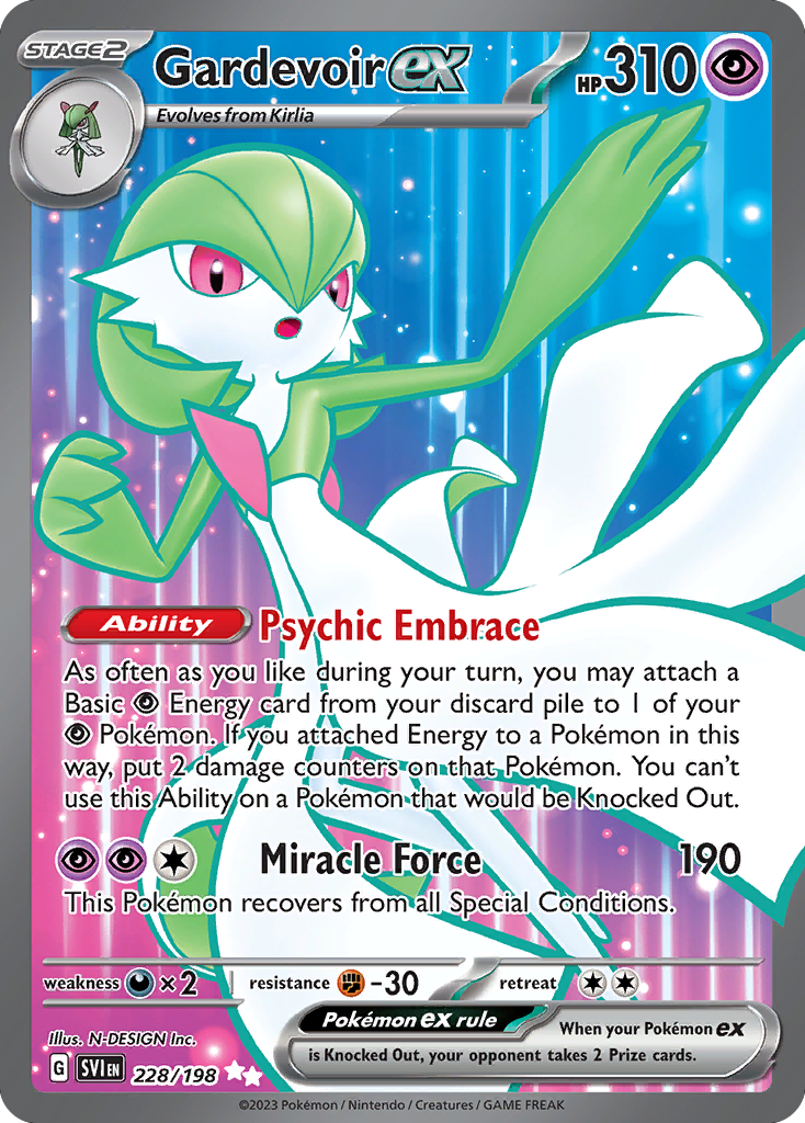 Gardevoir ex - Scarlet & Violet #228