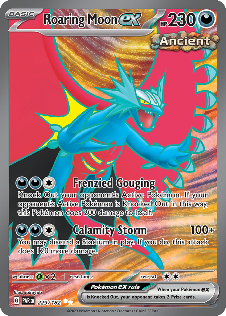 Roaring Moon ex - Paradox Rift #229