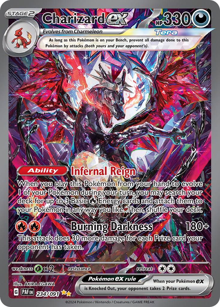 Charizard ex - Paldean Fates #234