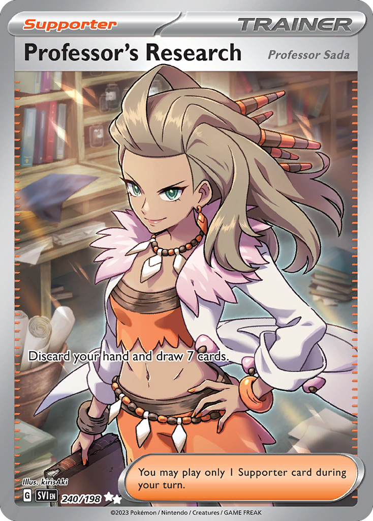 Professor's Research (Professor Sada) - Scarlet & Violet #240
