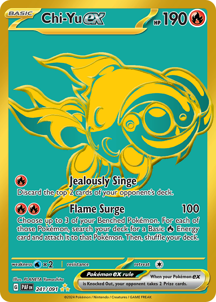 Chi-Yu ex - Paldean Fates #241