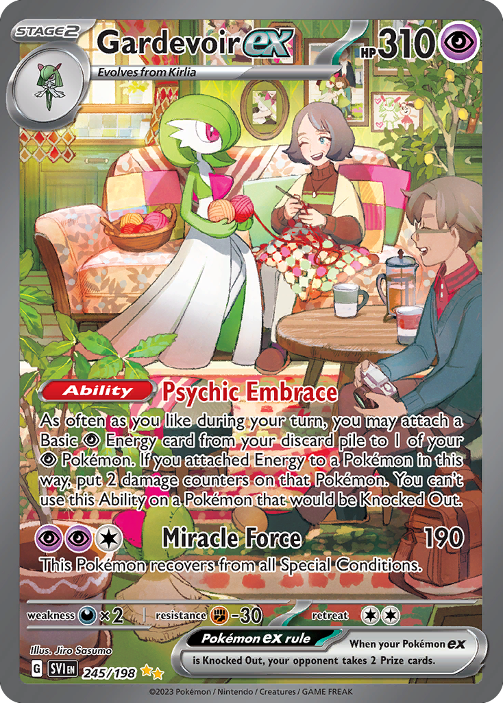 Gardevoir ex - Scarlet & Violet #245