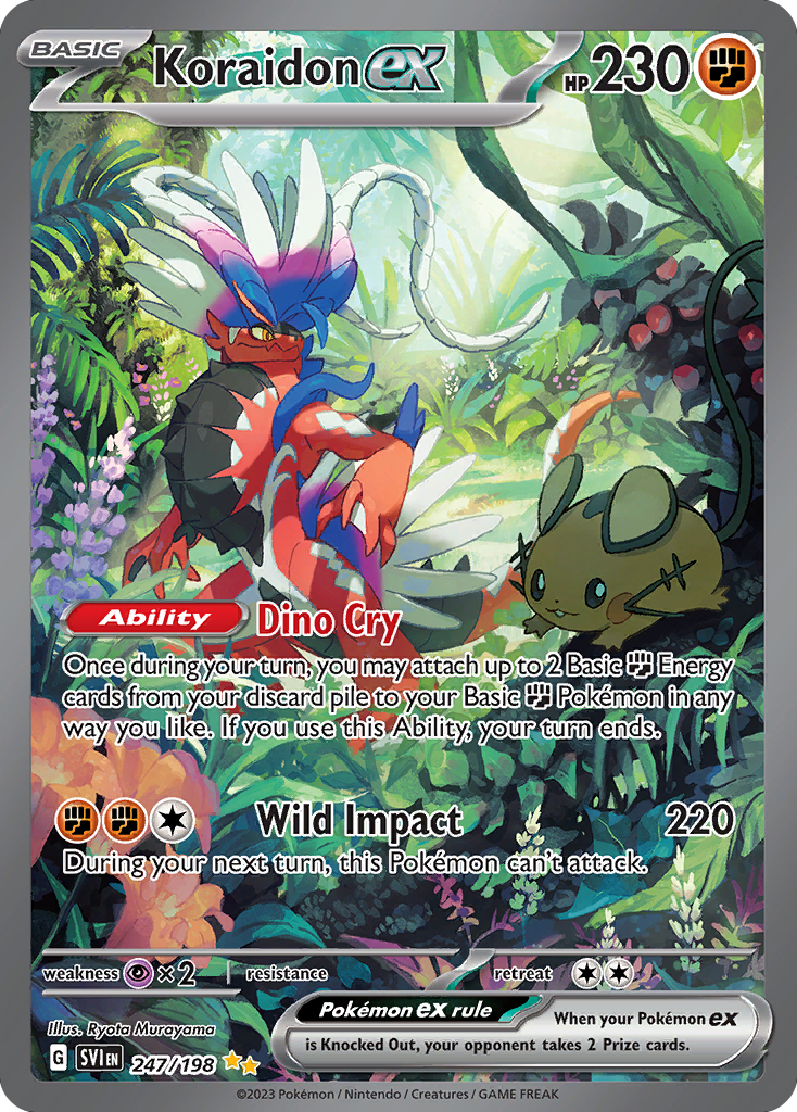 Koraidon ex - Scarlet & Violet #247