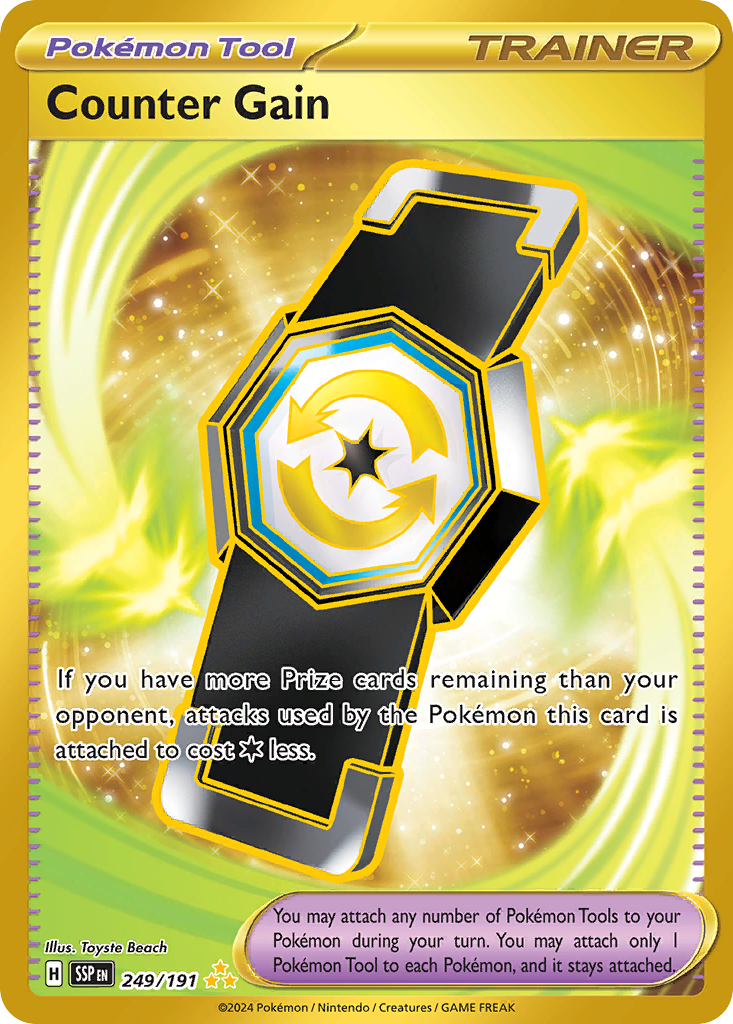 Counter Gain - Surging Sparks #249