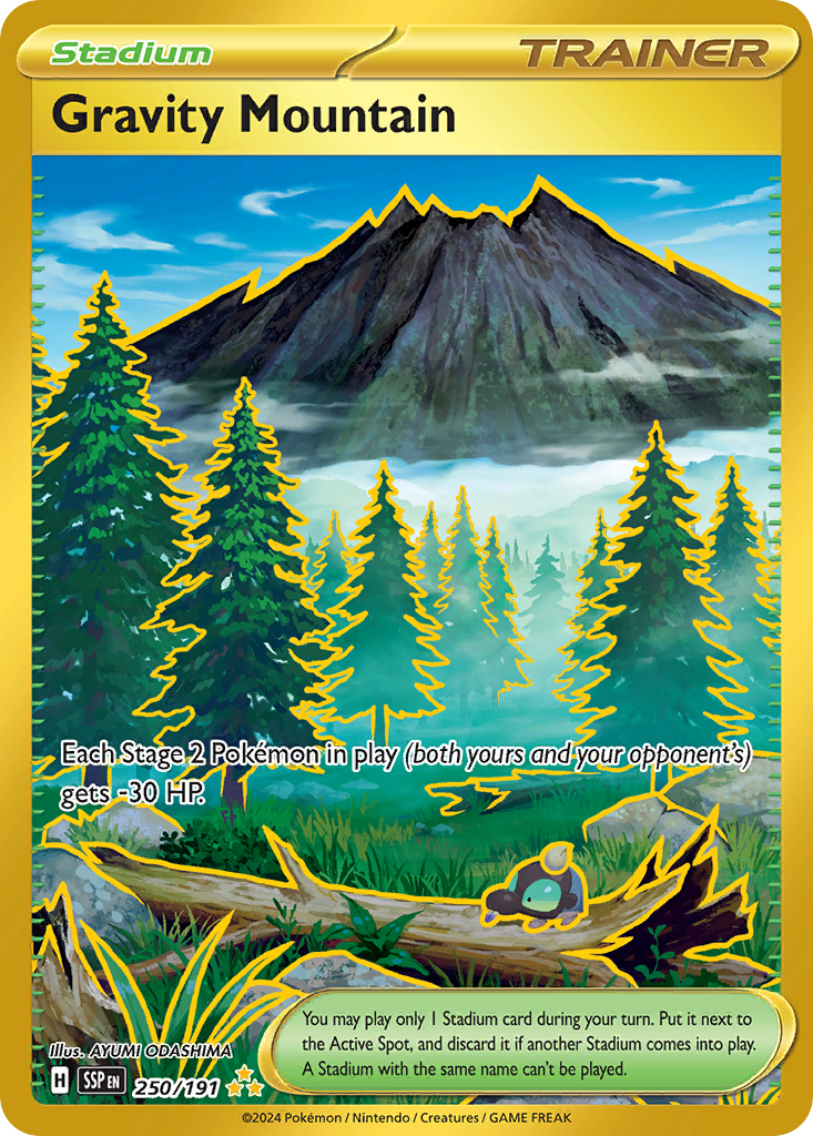 Gravity Mountain - Surging Sparks #250