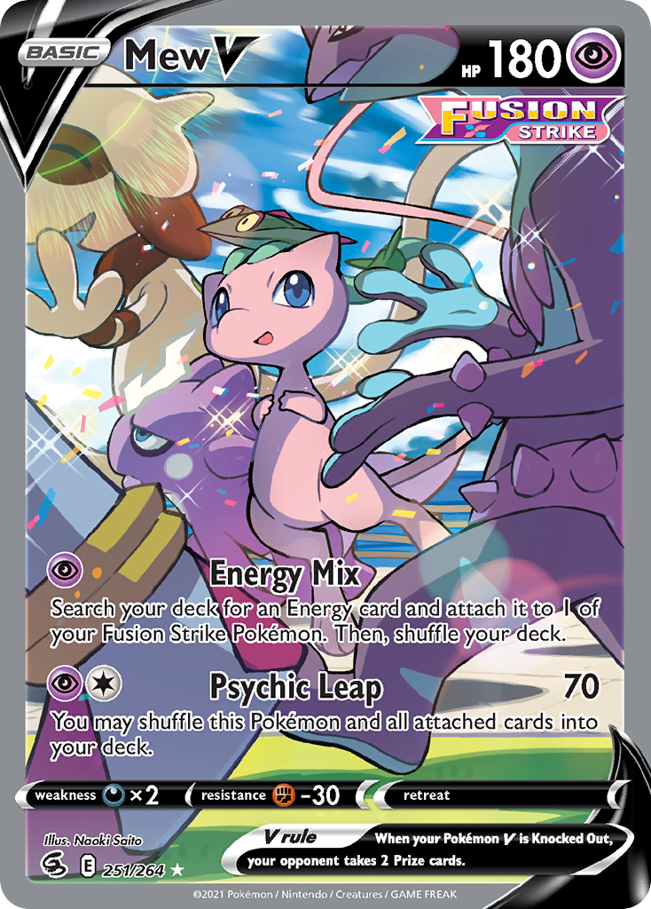 Mew V - Fusion Strike #251