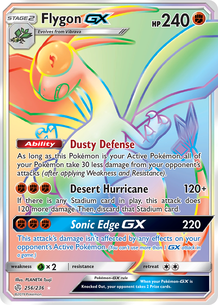Flygon-GX - Cosmic Eclipse #256