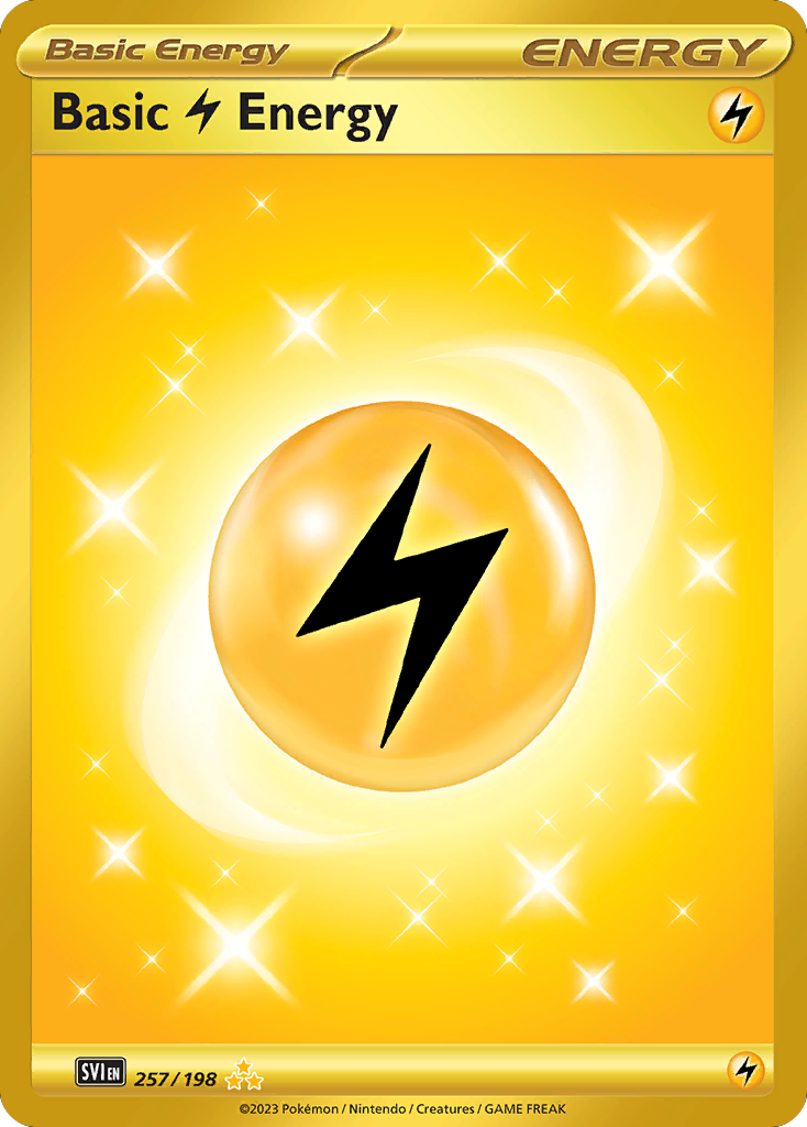 Basic Lightning Energy - Scarlet & Violet #257