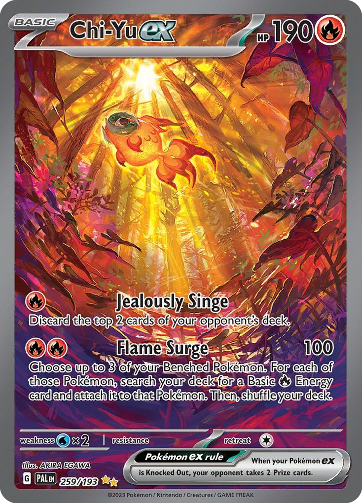 Chi-Yu ex - Paldea Evolved #259