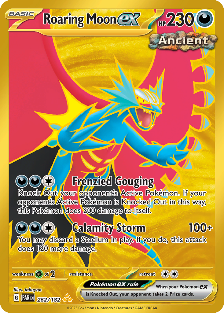 Roaring Moon ex - Paradox Rift #262