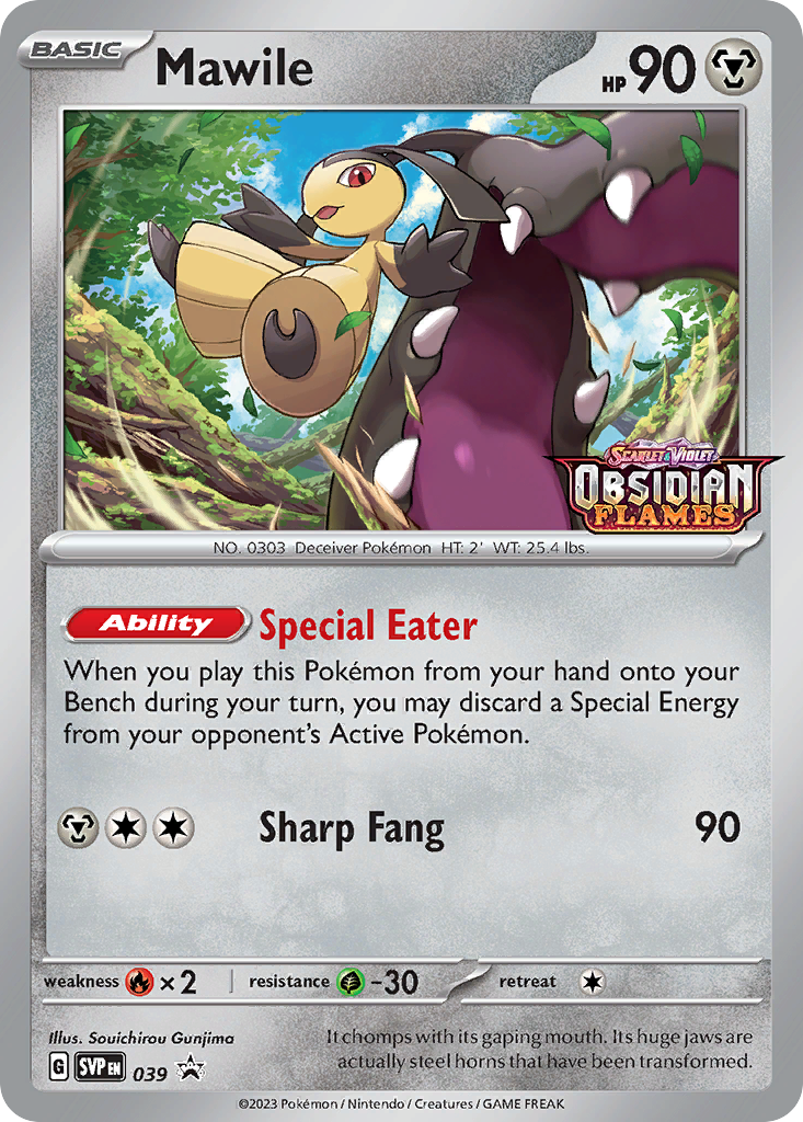 Mawile - Scarlet & Violet Black Star Promos #39