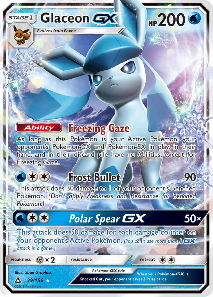 Glaceon-GX - Ultra Prism #39