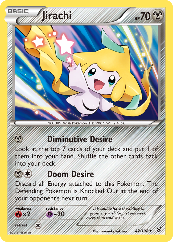 Jirachi - Roaring Skies #42