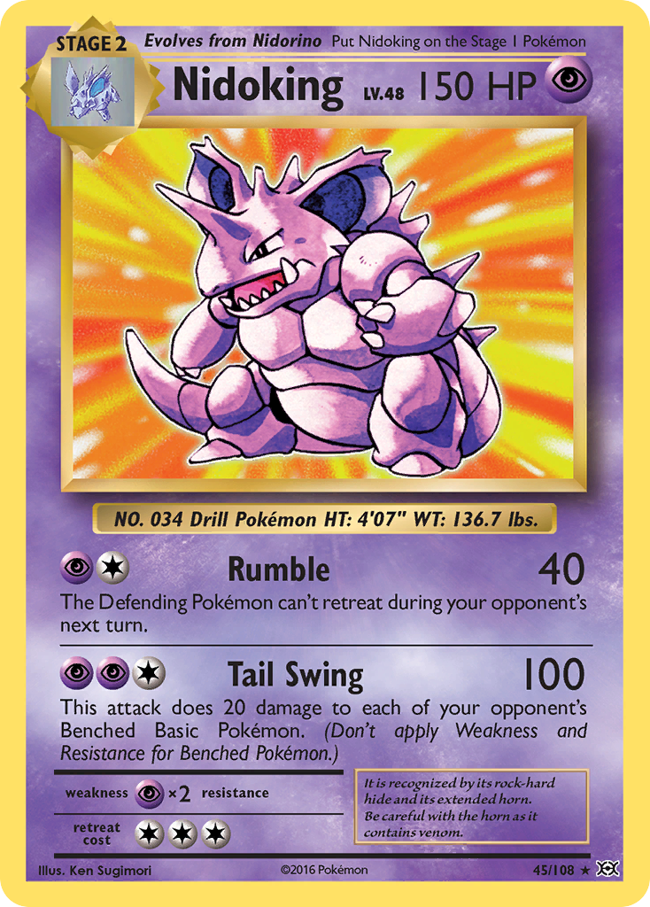 Nidoking - Evolutions #45