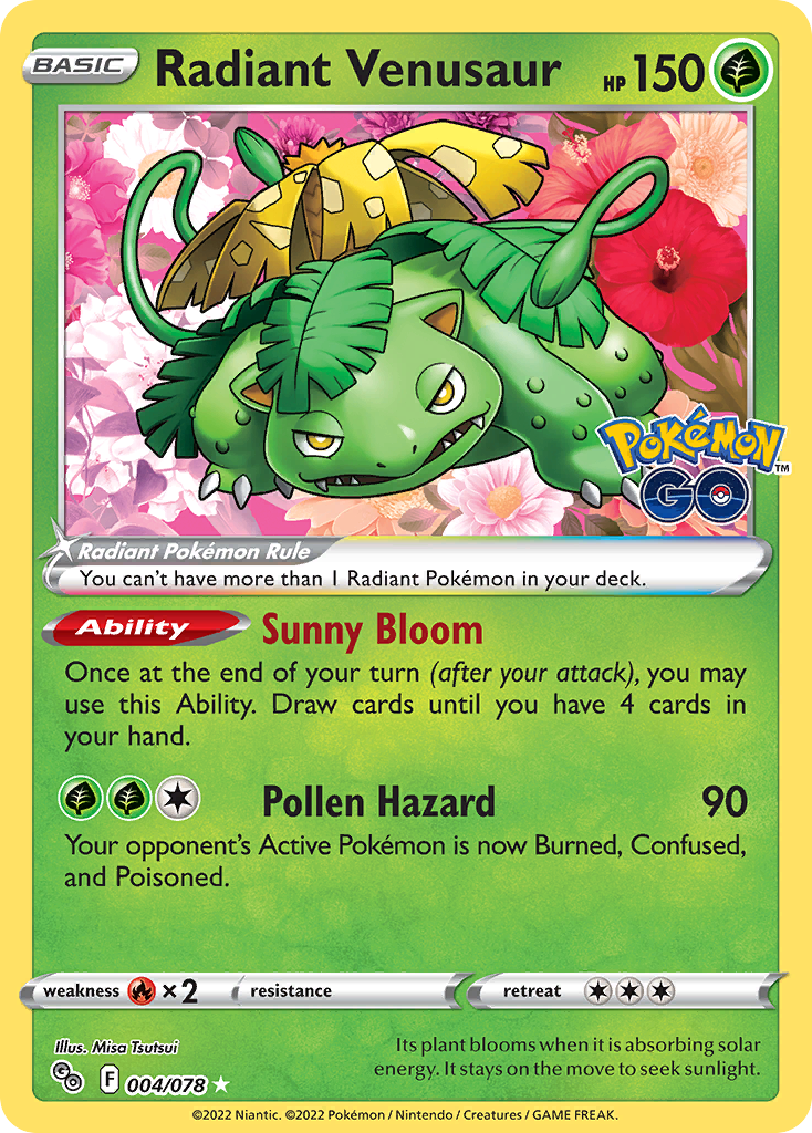 Radiant Venusaur - Pokémon GO #4