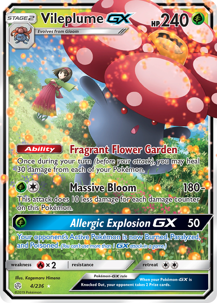 Vileplume-GX - Cosmic Eclipse #4