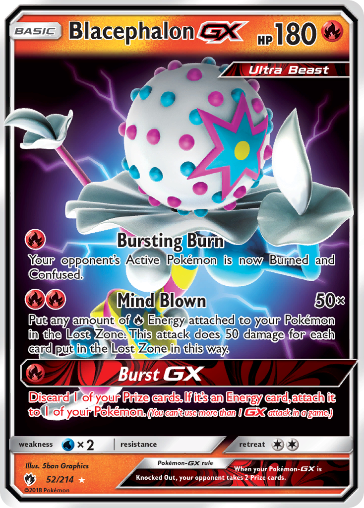 Blacephalon-GX - Lost Thunder #52