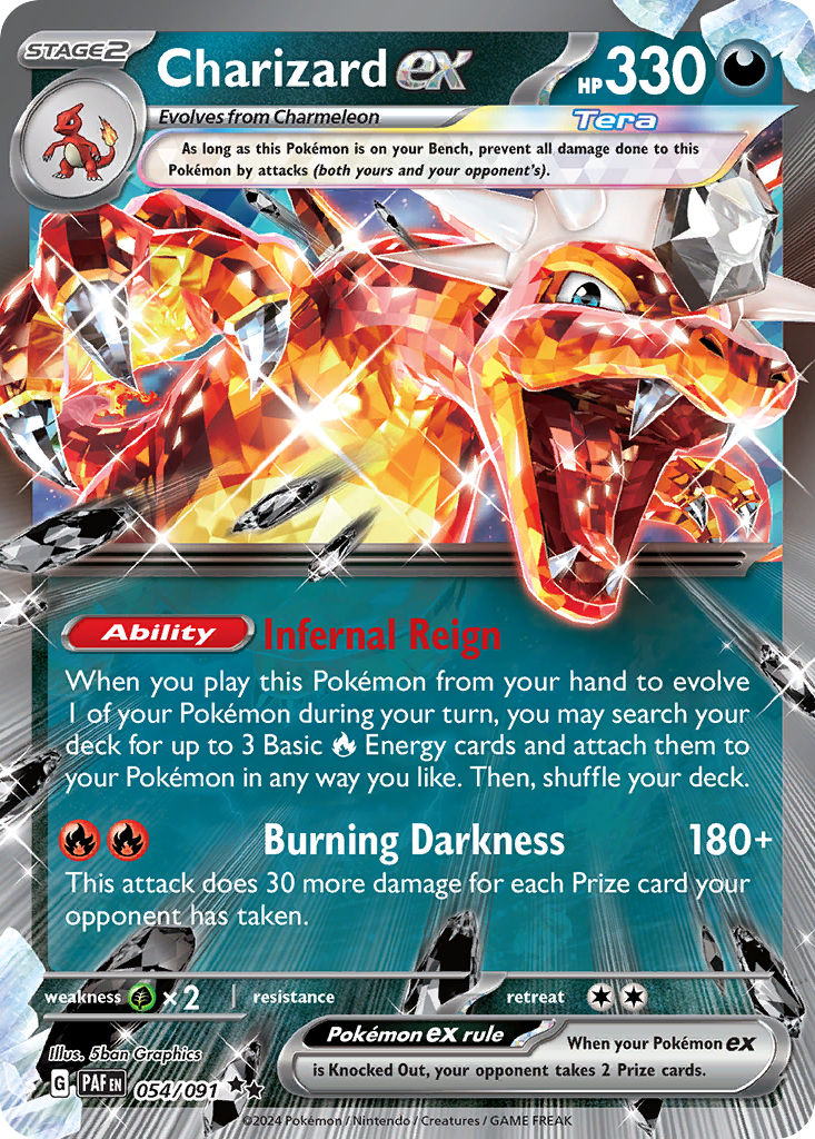 Charizard ex - Paldean Fates #54
