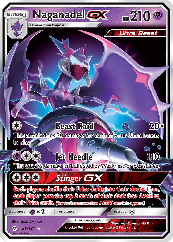 Naganadel-GX - Forbidden Light #56