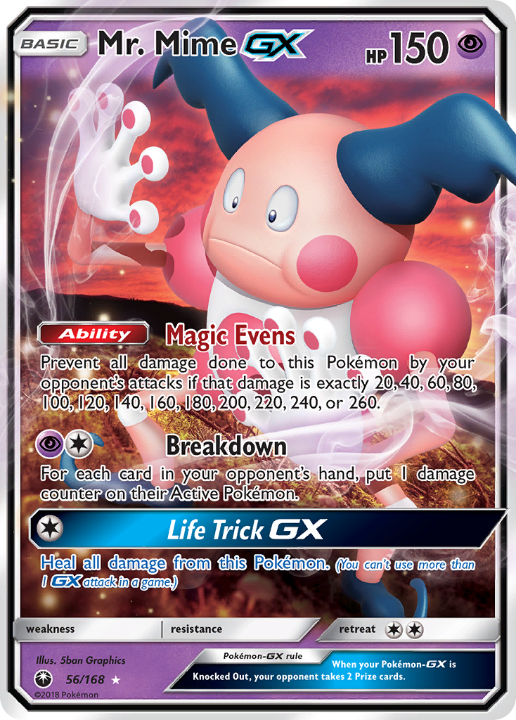 Mr. Mime-GX - Celestial Storm #56