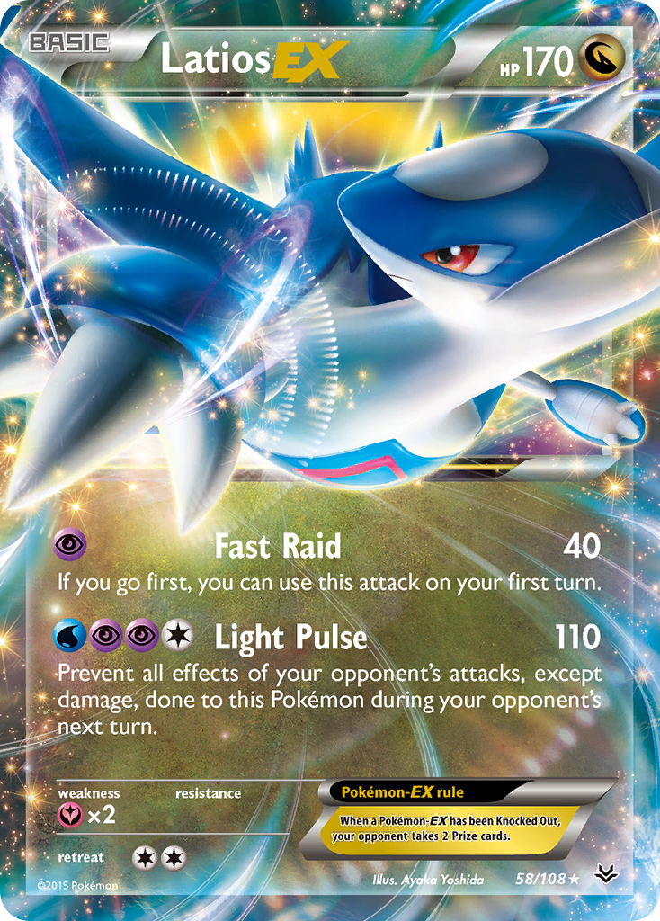 Latios-EX - Roaring Skies #58