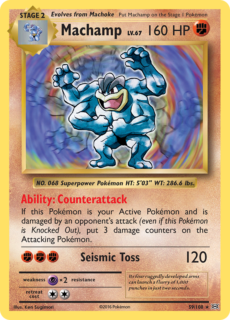 Machamp - Evolutions #59