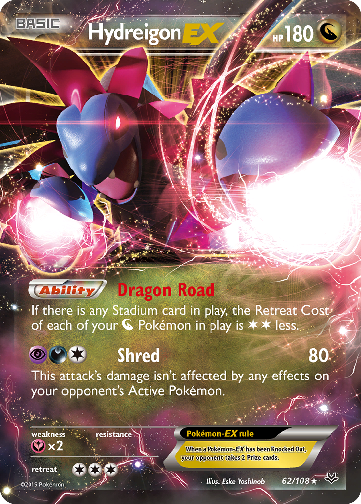 Hydreigon-EX - Roaring Skies #62