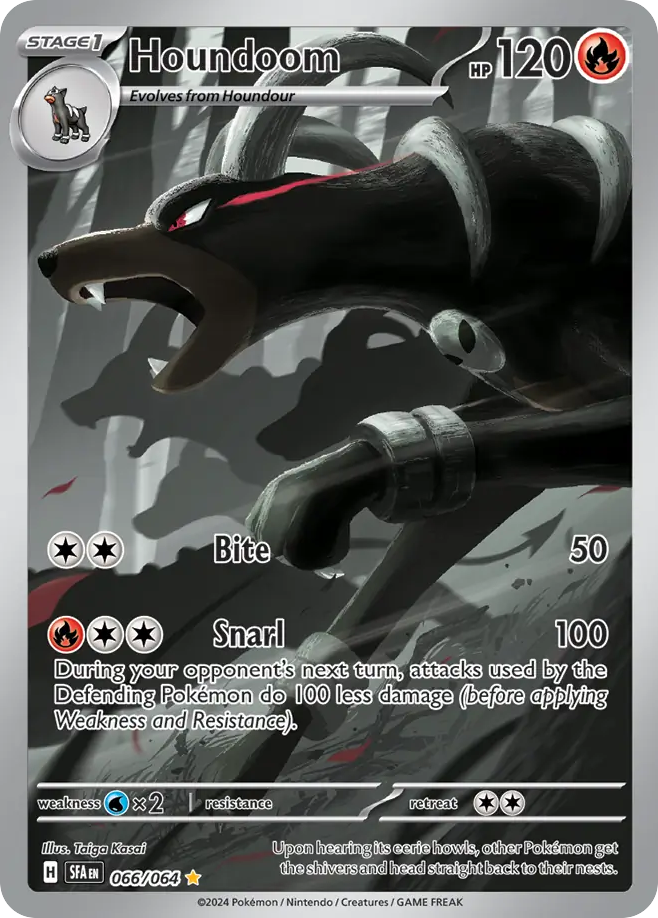 Houndoom - Shrouded Fable #66