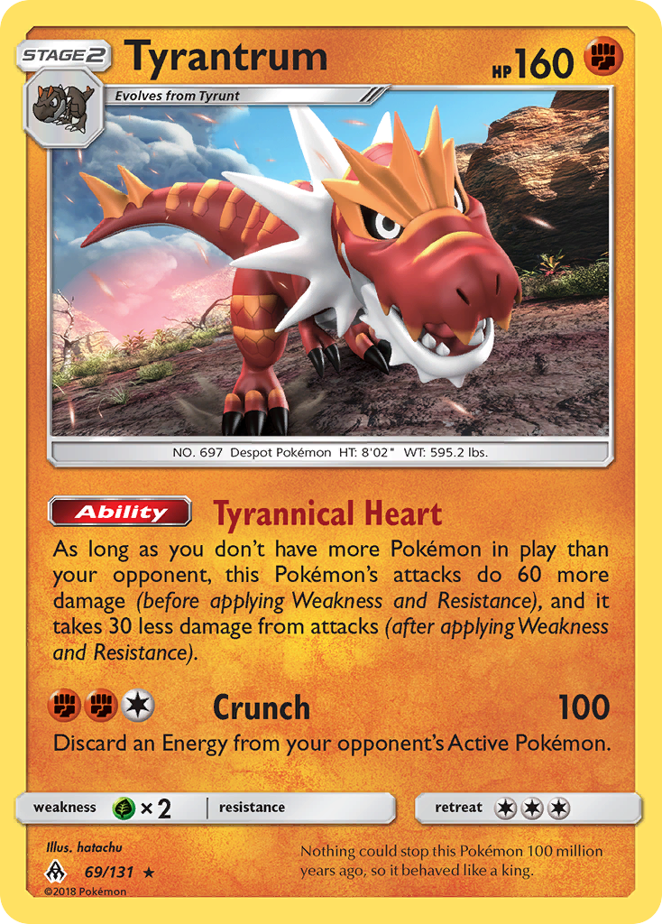 Tyrantrum - Forbidden Light #69