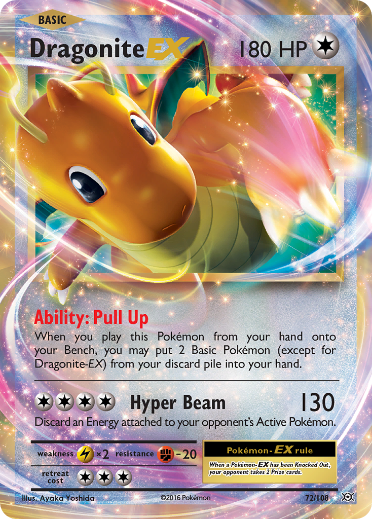 Dragonite-EX - Evolutions #72