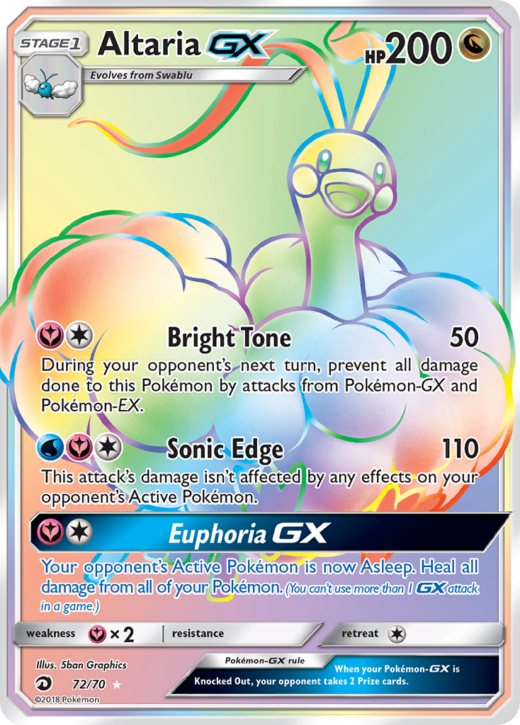 Altaria-GX - Dragon Majesty #72