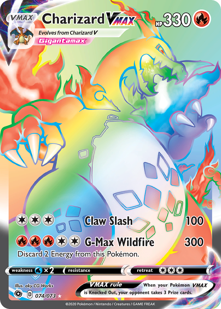 Charizard VMAX - Champion's Path #74