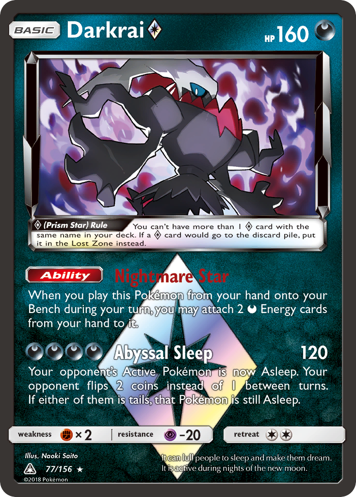 Darkrai ◇ - Ultra Prism #77