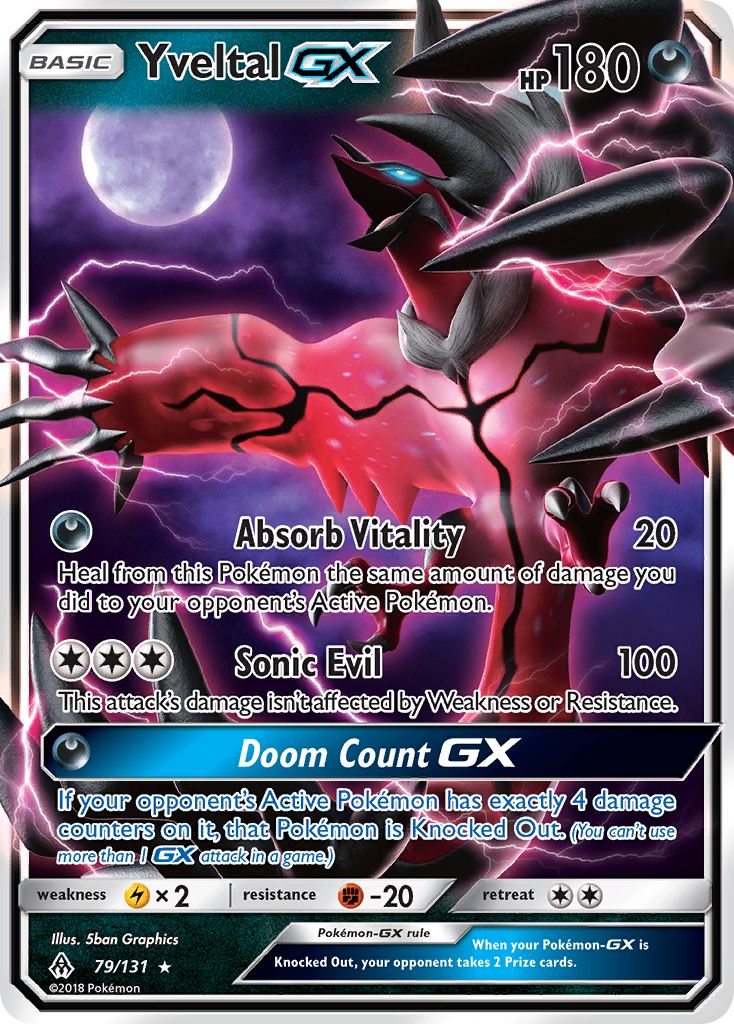 Yveltal-GX - Forbidden Light #79