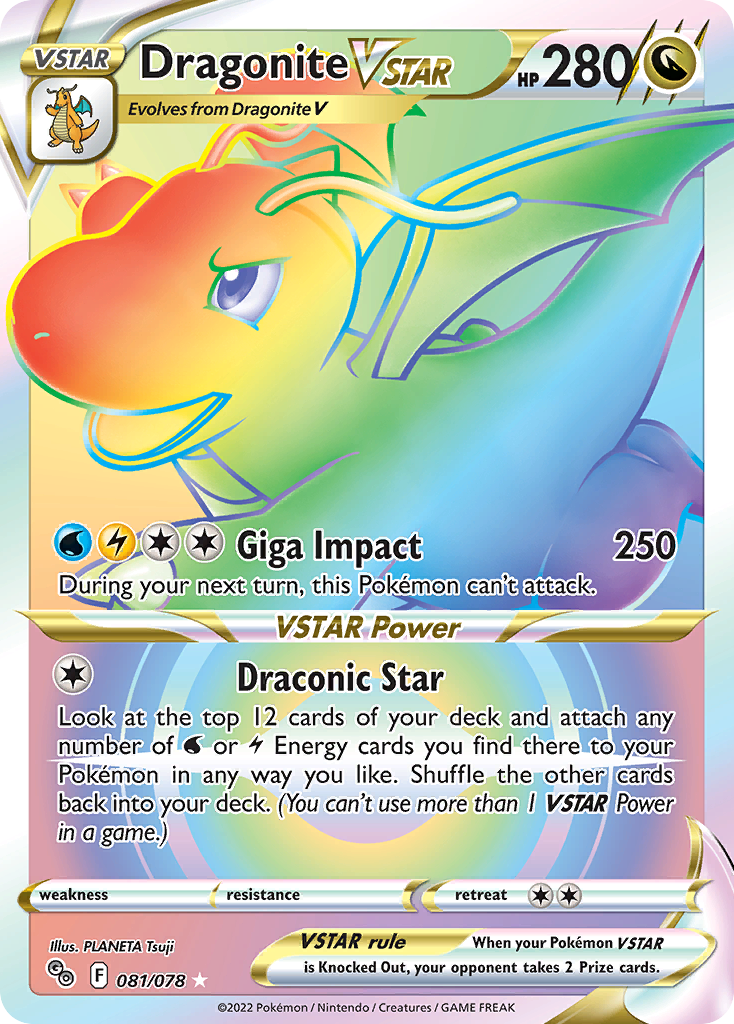 Dragonite VSTAR - Pokémon GO #81
