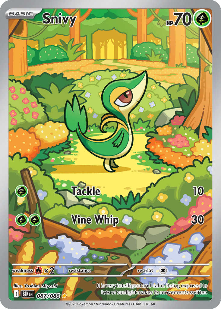 Snivy - Black Bolt #87