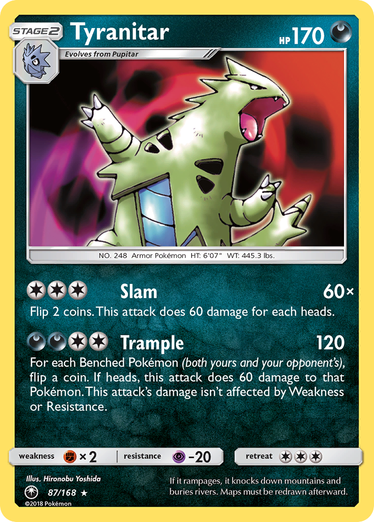 Tyranitar - Celestial Storm #87