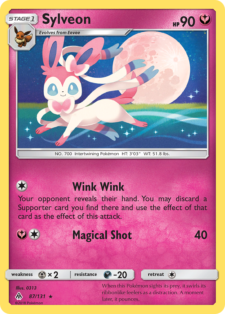 Sylveon - Forbidden Light #87