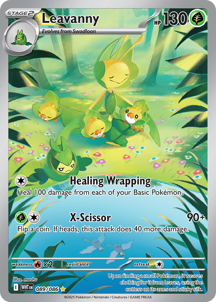 Leavanny - White Flare #89