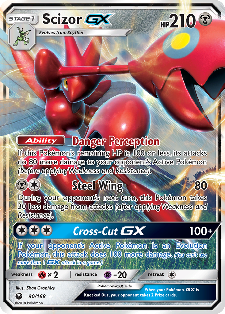 Scizor-GX - Celestial Storm #90