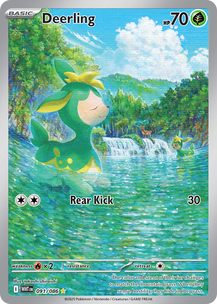 Deerling - White Flare #91
